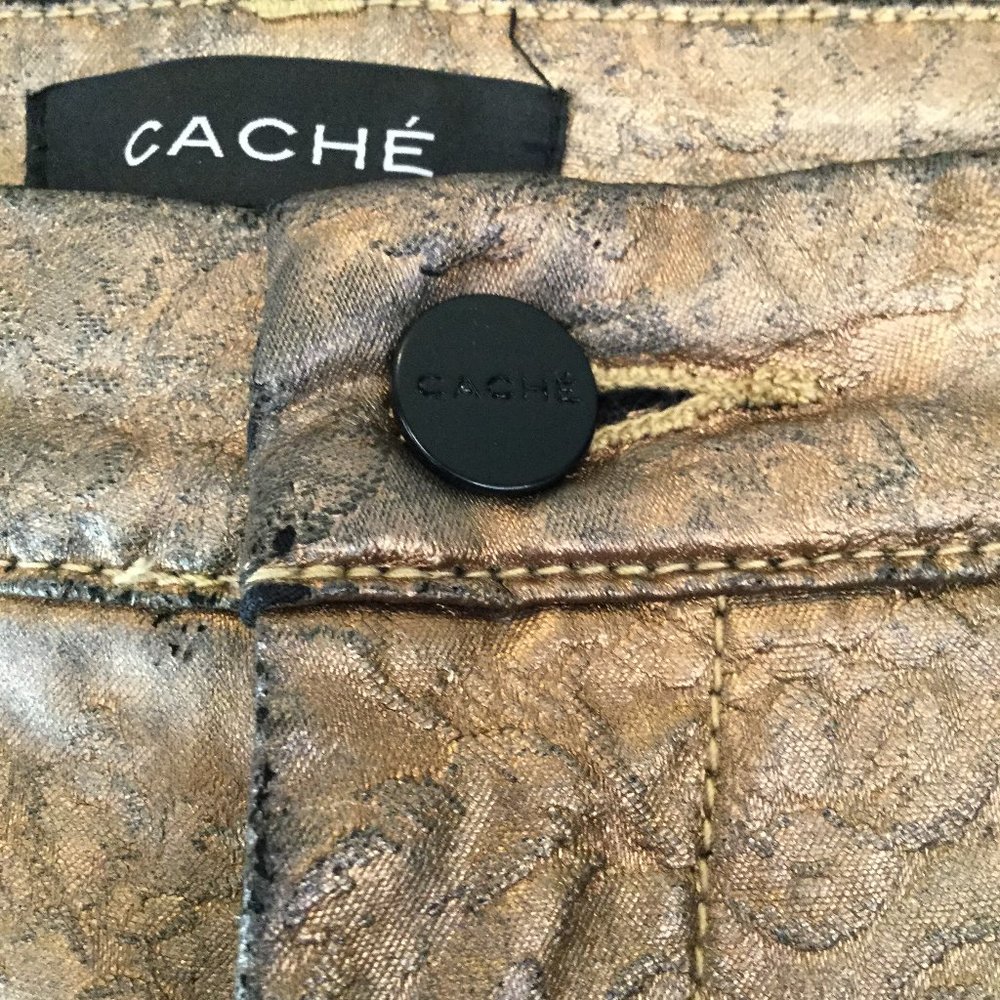 Cache Rust Demask Straight Leg Stretch Pocket Pant - image 7